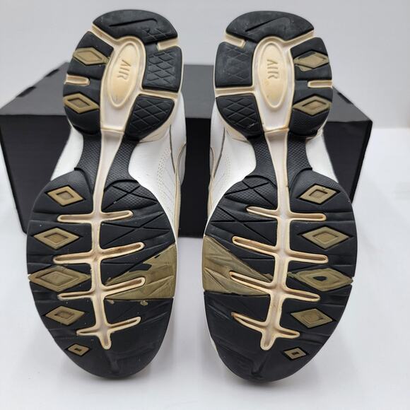 Nike Wmns Air Exceed Leather 'White Gold ' Size 7.5 366650-111 (217) - Picture 5 of 9